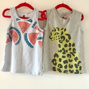 KIDS BUNDLE tea collection tank tops 5yo